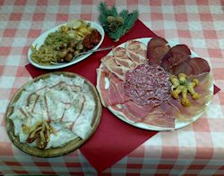 Gli antipasti Gli antipasti